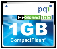 Scheda di memoria PQI, Scheda di memoria PQI Compact Flash Card da 1 GB 100x, la scheda di memoria PQI, PQI 1GB Scheda di memoria 100x Compact Flash, Memory Stick PQI, PQI memory stick, PQI Compact Flash Card da 1 GB 100x, PQI Compact Flash Card da 1GB specifiche 100x, PQI Compatto Fl
