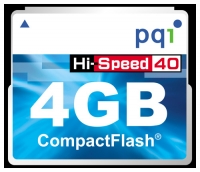 Scheda di memoria PQI, Scheda di memoria PQI Compact Flash Card 4GB 40x, scheda di memoria PQI, PQI Scheda 4GB memory card 40x Compact Flash, Memory Stick PQI, PQI memory stick, PQI Compact Flash Card 4GB 40x, PQI Compact Flash Card 4GB specifiche 40x, PQI Compact Flash