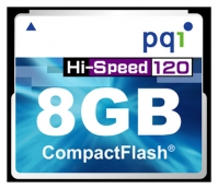 Scheda di memoria PQI, Scheda di memoria PQI Compact Flash Card 8GB 120x, la scheda di memoria PQI, PQI carta 8GB scheda di memoria Compact Flash 120x, Memory Stick PQI, PQI memory stick, PQI Compact Flash Card 8GB 120x, PQI Compact Flash Card 8GB 120x specifiche, PQI Compatto Fl
