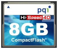 Scheda di memoria PQI, Scheda di memoria PQI Compact Flash Card 8GB 40x, scheda di memoria PQI, PQI carta 8GB scheda di memoria 40x Compact Flash, Memory Stick PQI, PQI memory stick, PQI Compact Flash Card 8GB 40x, PQI Compact Flash Card 8GB specifiche 40x, PQI Compact Flash