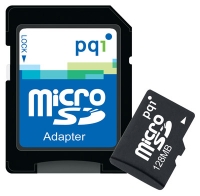 Scheda di memoria PQI, scheda di memoria micro SD PQI 128Mb + adattatore SD, scheda di memoria PQI, PQI micro SD 128Mb + scheda di memoria SD adattatore, memory stick PQI, PQI memory stick, PQI micro SD 128Mb + adattatore SD, PQI micro SD 128Mb + Specifiche adattatore SD, Micro SD PQI 1