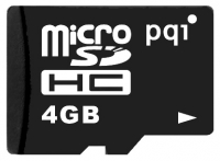 Scheda di memoria PQI, scheda di memoria PQI microSDHC 4Gb classe 2, scheda di memoria PQI, PQI microSDHC da 4 GB classe 2 memory card, memory stick PQI, PQI memory stick, PQI 4GB microSDHC Class 2, PQI 4GB microSDHC Class 2 specifiche, PQI microSDHC da 4 GB Classe 2