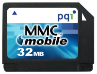 Scheda di memoria PQI, scheda di memoria MMC PQI cellulare 32Mb, scheda di memoria PQI, PQI scheda di memoria MMC cellulare 32Mb, Memory Stick PQI, PQI memory stick, PQI MMC cellulare 32Mb, PQI MMC MOBILE specifiche 32MB, PQI MMC cellulare 32Mb
