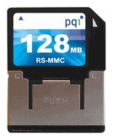 Scheda di memoria PQI, scheda di memoria PQI RS-MMC da 128 MB, scheda di memoria PQI, PQI RS-MMC scheda di memoria da 128 MB, Memory Stick PQI, PQI memory stick, PQI RS-MMC da 128 MB, PQI RS-MMC 128MB specifiche, PQI RS-MMC da 128 MB