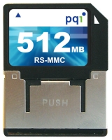 PQI RS-MMC 512 MB photo, PQI RS-MMC 512 MB photos, PQI RS-MMC 512 MB immagine, PQI RS-MMC 512 MB immagini, PQI foto