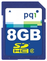 Scheda di memoria PQI, scheda di memoria SDHC PQI 8Gb classe 2, scheda di memoria PQI, PQI SDHC 8 GB Classe 2 memory card, memory stick PQI, PQI memory stick, PQI SDHC 8GB Class 2, PQI SDHC 8GB Class 2 specifiche, PQI SDHC 8 GB Classe 2