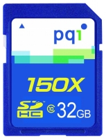 Scheda di memoria PQI, scheda di memoria SDHC Classe 10 PQI 150X 32GB, scheda di memoria PQI, PQI SDHC Class 10 150x scheda di memoria da 32 GB, Memory Stick PQI, PQI memory stick, PQI SDHC Class 10 32GB 150X, PQI SDHC Classe 10 da 32GB 150X specifiche, PQI SDHC Class 10 32GB 150X