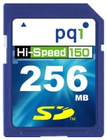 Scheda di memoria PQI, scheda di memoria PQI Secure Digital Card 256Mb 150x, la scheda di memoria PQI, PQI Secure Digital Card 256Mb Scheda di memoria 150x, Memory Stick PQI, PQI memory stick, PQI Secure Digital Card 256Mb 150x, PQI Secure Digital da 256MB Specifiche 150x, PQ