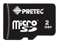 scheda di memoria Pretec, scheda di memoria microSD da 2 GB Pretec, scheda di memoria Pretec, Pretec Scheda di memoria microSD da 2 GB, memory stick Pretec, Pretec memory stick, Pretec microSD 2GB, Pretec microSD 2GB specifiche, Pretec microSD 2GB