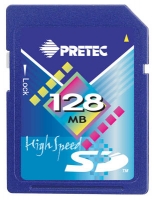 scheda di memoria Pretec, scheda di memoria SD Pretec 60x 128Mb, scheda di memoria Pretec, 60x 128MB Scheda di memoria SD Pretec, memory stick Pretec, Pretec memory stick, Pretec SD 60x 128Mb, Pretec SD 60x 128Mb specifiche, Pretec SD 60x 128Mb