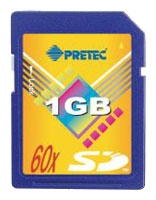 scheda di memoria Pretec, scheda di memoria SD Pretec 60x 1Gb, scheda di memoria Pretec, Scheda di memoria 1GB Pretec SD 60x, memory stick Pretec, Pretec memory stick, Pretec SD 60x 1Gb, Pretec SD 60x specifiche 1Gb, Pretec SD 60x 1Gb