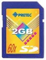 scheda di memoria Pretec, scheda di memoria SD Pretec 60x 2 Gb, scheda di memoria Pretec, Pretec SD 60x Scheda di memoria 2GB, memory stick Pretec, Pretec memory stick, Pretec SD da 2 Gb 60x, 60x Pretec SD 2Gb specifiche, Pretec 60x SD 2Gb