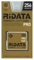Scheda di memoria RiDATA, scheda di memoria Compact Flash RiDATA Pro 256MB 52x, scheda di memoria RiDATA, RiDATA Compact Flash Pro 256MB memory card 52x, memory stick RiDATA, RiDATA Memory Stick, Compact Flash RiDATA Pro 256MB 52x, RiDATA Compact Flash Pro 256MB 52x spe