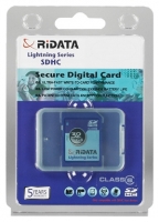 Scheda di memoria RiDATA, scheda di memoria SDHC Classe 6 RiDATA 32 Gb, scheda di memoria RiDATA, RiDATA 6 scheda di memoria SDHC Classe 32 Gb, memory stick RiDATA, RiDATA memory stick, RiDATA SDHC Classe 6 da 32 Gb, Ridata SDHC Class 6 32GB Specifiche, RiDATA SDHC Classe 6 da 32 Gb