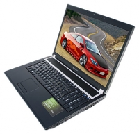 laptop Roverbook, notebook Roverbook Pro P740 (Core 2 Duo P8400 2260 Mhz/17.0