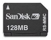 scheda di memoria Sandisk, scheda di memoria Sandisk 128MB RS-MMC, scheda di memoria Sandisk, Sandisk 128MB Scheda di memoria RS-MMC, Memory Stick Sandisk, Sandisk memory stick, Sandisk 128MB RS-MMC, Sandisk 128MB Specifiche RS-MMC, Sandisk 128MB RS-MMC