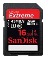 scheda di memoria Sandisk, scheda di memoria Sandisk Extreme SDHC UHS Class 1 45MB/s 16GB, scheda di memoria Sandisk, Sandisk Extreme SDHC UHS Class 1 45MB/s scheda di memoria da 16 GB, Memory Stick Sandisk, Sandisk memory stick, Sandisk Extreme SDHC UHS Classe 1 45MB/s 16GB, Sandisk