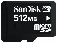 scheda di memoria Sandisk, scheda di memoria Sandisk microSD 512 Mb, scheda di memoria Sandisk, Sandisk microSD scheda di memoria 512MB, Memory Stick Sandisk, Sandisk memory stick, Sandisk microSD 512MB, SanDisk microSD specifiche 512Mb, 512Mb Sandisk microSD