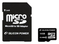 scheda di memoria Silicon Power, scheda di memoria Silicon Power Micro SDHC 16GB Classe 6 + adattatore SD, scheda di memoria Silicon Power Silicon Power Micro SDHC 16GB Classe 6 + scheda di memoria SD adattatore, memory stick Silicon Power, Silicon memoria Potenza bastone, Silicon