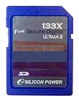 scheda di memoria Silicon Power, scheda di memoria Secure Digital Silicon Power Ultima II 512Mb 133X, Silicon scheda di memoria Potenza, Silicon Power 512Mb scheda di memoria Secure Digital Ultima II 133X, il bastone di memoria Silicon Power, Silicon Power memory stick, Silicon Power Secur