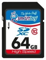 SmartBuy scheda di memoria, scheda di memoria SDXC SmartBuy classe 10 da 64GB, scheda di memoria SmartBuy, SmartBuy 10 scheda di memoria SDXC Class 64 GB, Memory Stick SmartBuy, SmartBuy memory stick, SmartBuy SDXC Class 10 da 64GB, SmartBuy SDXC Classe 10 Specifiche 64GB, SmartBuy S