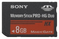 Sony scheda di memoria, scheda di memoria Sony MSHX8A, scheda di memoria Sony, scheda di memoria Sony MSHX8A, memory stick Sony, Sony Memory Stick, Sony MSHX8A, Sony specifiche MSHX8A, Sony MSHX8A