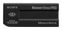 Sony scheda di memoria, scheda di memoria Sony MSX-512S, la scheda di memoria Sony, scheda di memoria MSX-512S Sony, Memory Stick Sony, Sony Memory Stick, Sony MSX-512S, le specifiche Sony MSX-512S, Sony MSX-512S