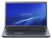 laptop Sony, notebook Sony VAIO VGN-AW110J (Core 2 Duo P8400 2260 Mhz/18.4