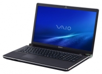 laptop Sony, notebook Sony VAIO VGN-AW170Y (Core 2 Duo T9400 2530 Mhz/18.4