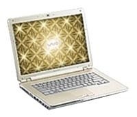 laptop Sony, notebook Sony VAIO VGN-CR41ZR (Core 2 Duo T8300 2400 Mhz/14.1