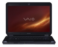 laptop Sony, notebook Sony VAIO VGN-CS320J (Core 2 Duo T6500 2100 Mhz/14.1