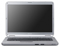 laptop Sony, notebook Sony VAIO VGN-NR21SR (Core 2 Duo T5450 1660 Mhz/15.4