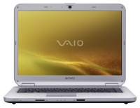 laptop Sony, notebook Sony VAIO VGN-NS255J (Core 2 Duo T6400 2000 Mhz/15.4