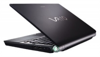 laptop Sony, notebook Sony VAIO VGN-SR190NGB (Core 2 Duo P8600 2400 Mhz/13.3