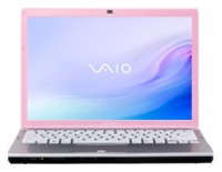 laptop Sony, notebook Sony VAIO VGN-SR490JCP (Core 2 Duo T6500 2100 Mhz/13.3