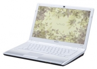 laptop Sony, notebook Sony VAIO VPC-CW13FX (Core 2 Duo T6600 2200 Mhz/14.0