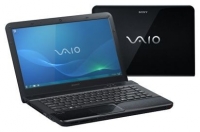 laptop Sony, notebook Sony VAIO VPC-EA2S1R (Core i3 350M 2260 Mhz/14