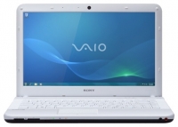 laptop Sony, notebook Sony VAIO VPC-EA4M1R (Pentium P6200 2130 Mhz/14.0