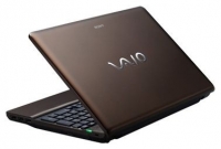 laptop Sony, notebook Sony VAIO VPC-EB15FM (Core i3 330M 2130 Mhz/15.5