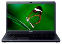 laptop Sony, notebook Sony VAIO VPC-F11S1R (Core i5 520M 2400 Mhz/16.4