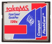 TakeMS memory card, memory card TakeMS scheda CompactFlash 120x HyperSpeedQP PE 1GB, scheda di memoria TakeMS, TakeMS scheda HyperSpeedQP 120x PE scheda di memoria CompactFlash da 1GB, bastone di memoria, takeMS TakeMS memory stick, TakeMS scheda CompactFlash 120x HyperSpeedQP PE 1