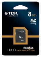 Scheda di memoria TDK, memory card TDK SDHC Classe 10 8GB, scheda di memoria TDK, TDK 10 scheda di memoria SDHC Classe 8 GB, memory stick TDK, TDK memory stick, TDK SDHC Classe 10 8GB, TDK SDHC Classe 10 8GB specifiche, TDK SDHC Classe 10 8GB