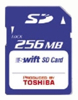 Scheda di memoria Toshiba, memory card Toshiba Secure Digital Swift 256 MB, scheda di memoria Toshiba, Toshiba Swift scheda di memoria 256MB Secure Digital, Memory Stick Toshiba, Toshiba Memory Stick, Secure Digital Toshiba Swift 256MB, Toshiba Secure Digital Swift 256 sp