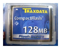 Traxdata memory card, scheda di memoria CompactFlash Traxdata Flash Serie 128Mb, scheda di memoria di Traxdata, CompactFlash Traxdata memory card Flash Serie 128Mb, memory stick Traxdata, Traxdata memory stick, Traxdata CompactFlash Flash Serie 128Mb, Traxdata Compac