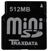 Traxdata memory card, scheda di memoria di Traxdata miniSD PRO 150X 512Mb, scheda di memoria di Traxdata, Traxdata miniSD PRO 150X 512 MB memory card, memory stick Traxdata, Traxdata memory stick, Traxdata miniSD PRO 150X 512Mb, Traxdata miniSD PRO 150X 512 SPECIFICHE