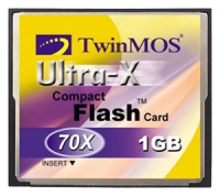 TwinMOS schede di memoria, scheda di memoria TwinMOS Ultra-X CF Card da 1GB 70X, scheda di memoria TwinMOS, TwinMOS scheda da 1 GB Scheda di memoria Ultra-X CF 70X, bastone TwinMOS memoria, TwinMOS memory stick, TwinMOS Ultra-X CF Card da 1GB 70X, TwinMOS Ultra- X CF 1GB 70X Specifiche
