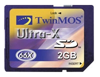 TwinMOS schede di memoria, scheda di memoria TwinMOS Ultra-X SecureDigital 2GB 66x, scheda di memoria TwinMOS, TwinMOS Ultra-X SecureDigital 2GB scheda di memoria 66x, bastone TwinMOS memoria, TwinMOS memory stick, TwinMOS Ultra-X SecureDigital 2GB 66x, TwinMOS Ultra