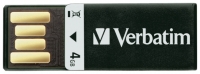 flash drive USB di Verbatim, usb flash Verbatim Clip-it 4 Gb, Verbatim USB flash, flash drive Verbatim Clip-it 4 Gb, pen drive Verbatim, flash drive USB Verbatim, Verbatim Clip-it 4 GB