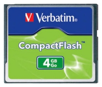 scheda di memoria Verbatim, scheda di memoria Verbatim CompactFlash 4GB, scheda di memoria Verbatim, scheda di memoria Verbatim CompactFlash 4GB, bastone di memoria Verbatim, Verbatim memory stick, Verbatim CompactFlash 4GB, Verbatim CompactFlash specifiche 4GB, CompactFl Verbatim