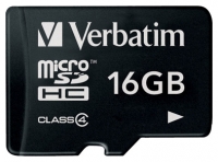 scheda di memoria Verbatim, Scheda di memoria Verbatim microSDHC Class 4 16GB Card, scheda di memoria Verbatim, Verbatim microSDHC Class 4 Scheda di memoria 16GB, bastone di memoria Verbatim, Verbatim memory stick, Verbatim microSDHC Class 4 16GB, Verbatim microSDHC Class 4